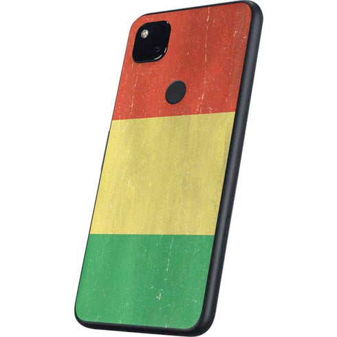 Bolivia Flag Distressed Google Pixel 4a Skin